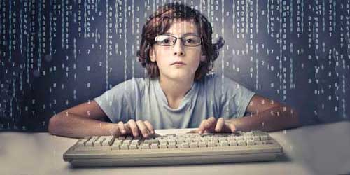 Young Boy Hacker